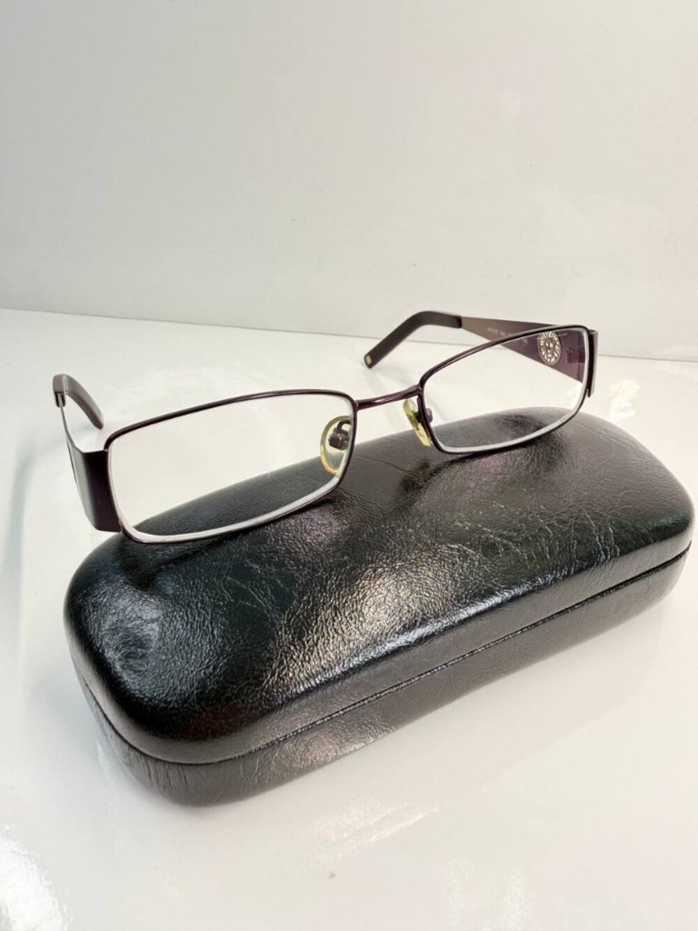 Anne Klein AK9103 540 Plum Fade Eyeglasses Women’s 52-17-135